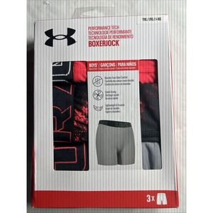 Under Armour Boys' Performance Tech Boxerjock Youth XL Boxer Briefs Underwear